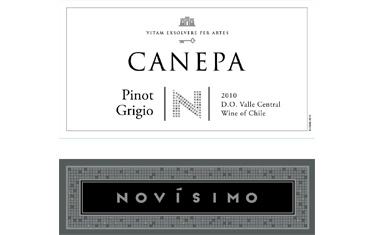 Canepa Novisimo Pinot Grigio 2010